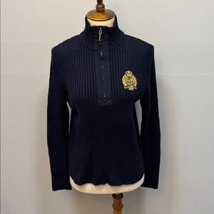 Lauren Ralph Lauren ribbed knit pullover women’s size petite L